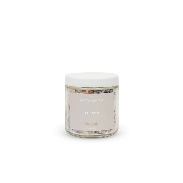 Bath Soak - Lavender, Sandalwood & Blue Cypress - Hutwoods