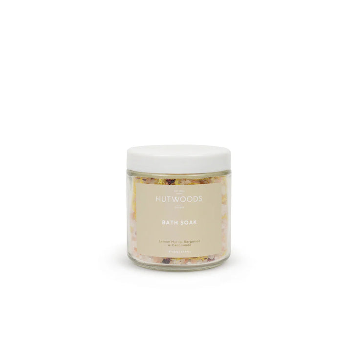 Bath Soak - Lemon Myrtle, Bergamot & Cedarwood - Hutwoods