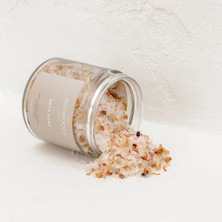 Bath Soak - Lemon Myrtle, Bergamot & Cedarwood - Hutwoods