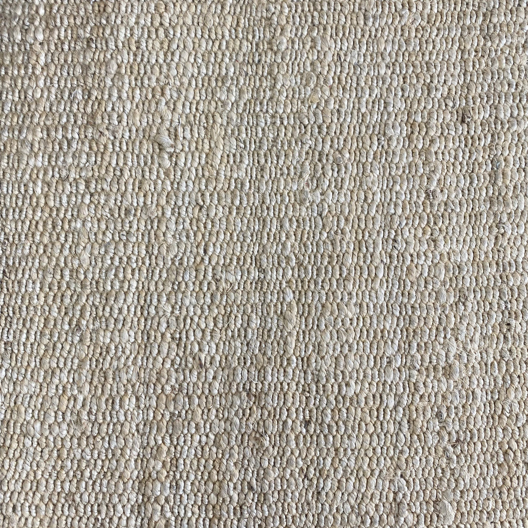 Handloomed Hemp Rug - Bleach