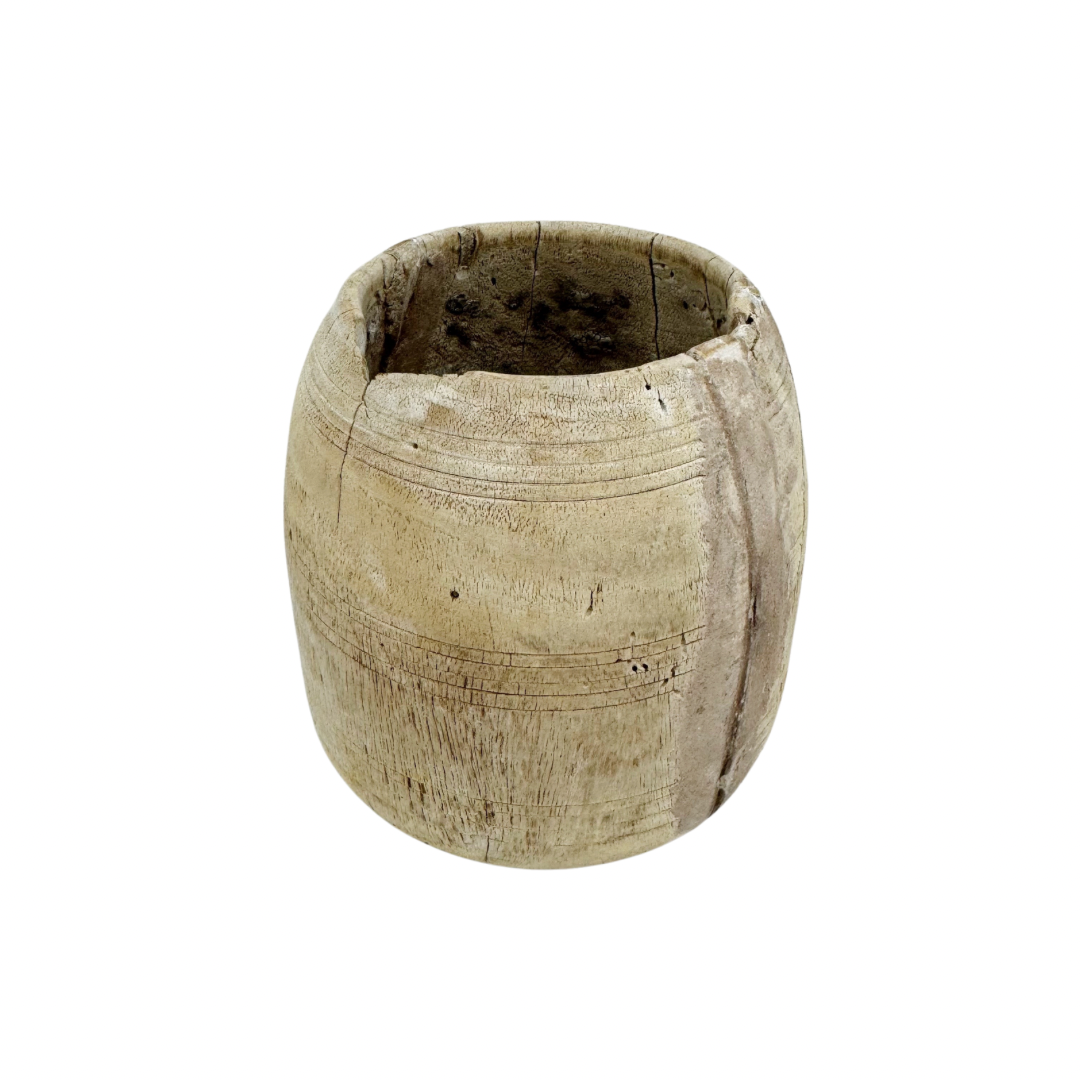 Wooden Pot - Small