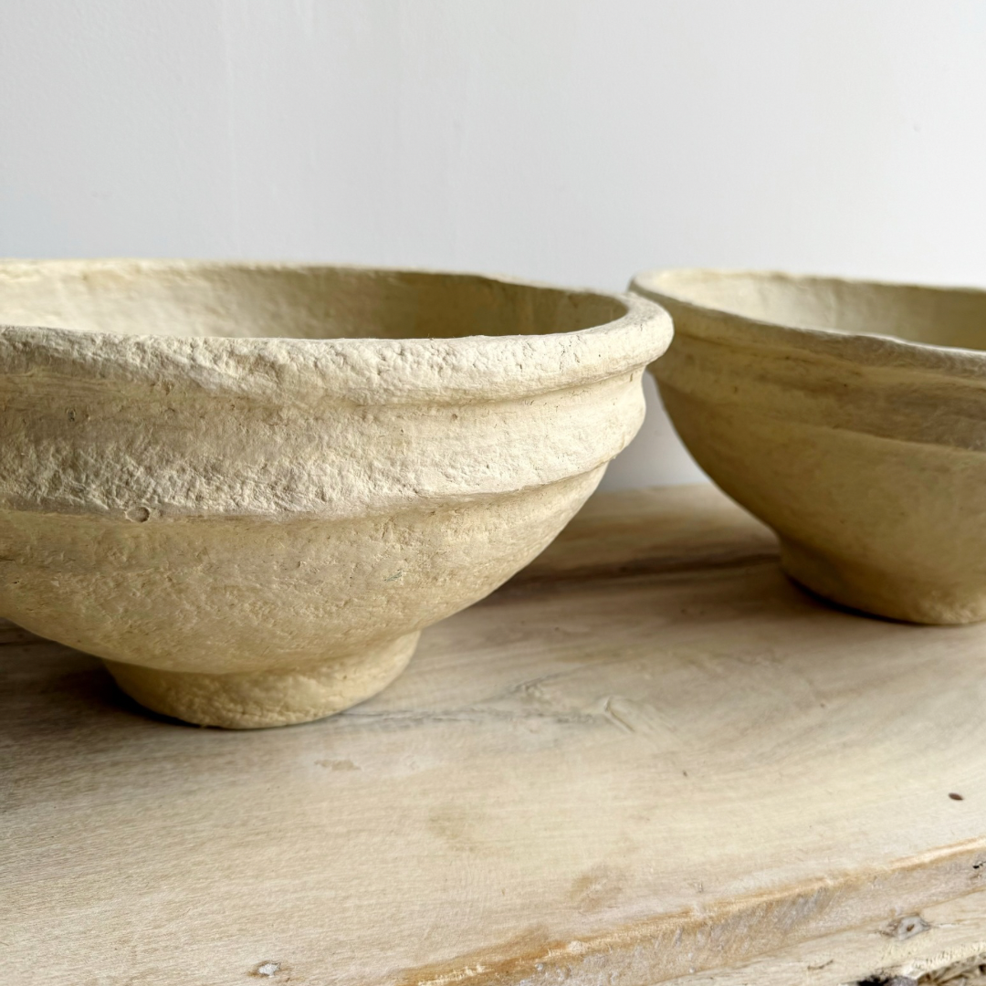 Paper Mache Bowl - Large