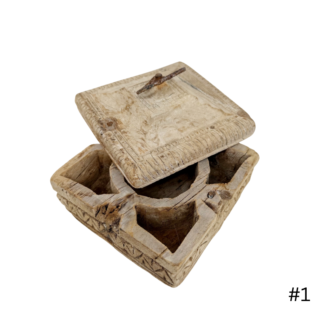 Vintage Indian Tika Box