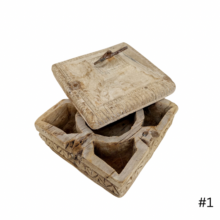 Vintage Indian Tika Box