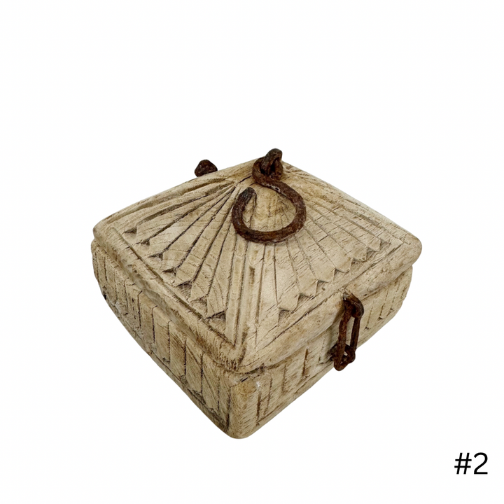 Vintage Indian Tika Box