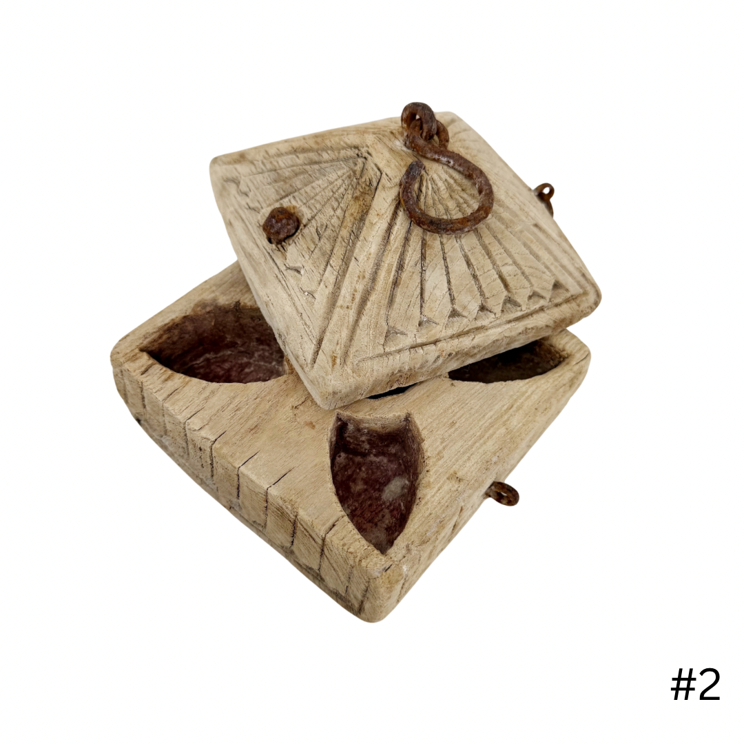 Vintage Indian Tika Box
