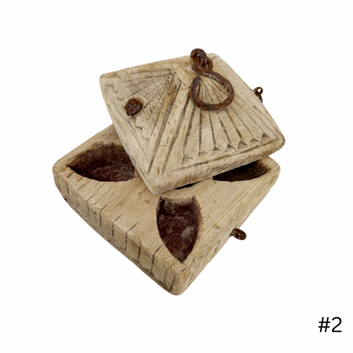 Vintage Indian Tika Box