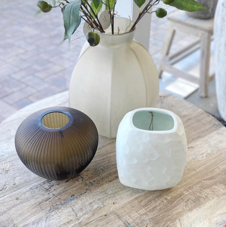 'Evelyn' Hand-blown Glass Vase