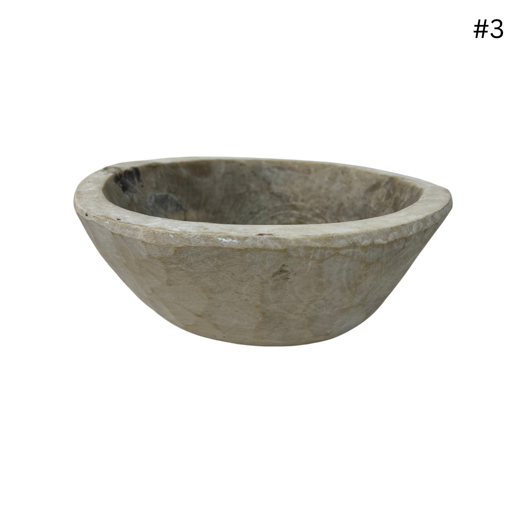 Vintage Indian Wooden Bowl - Small