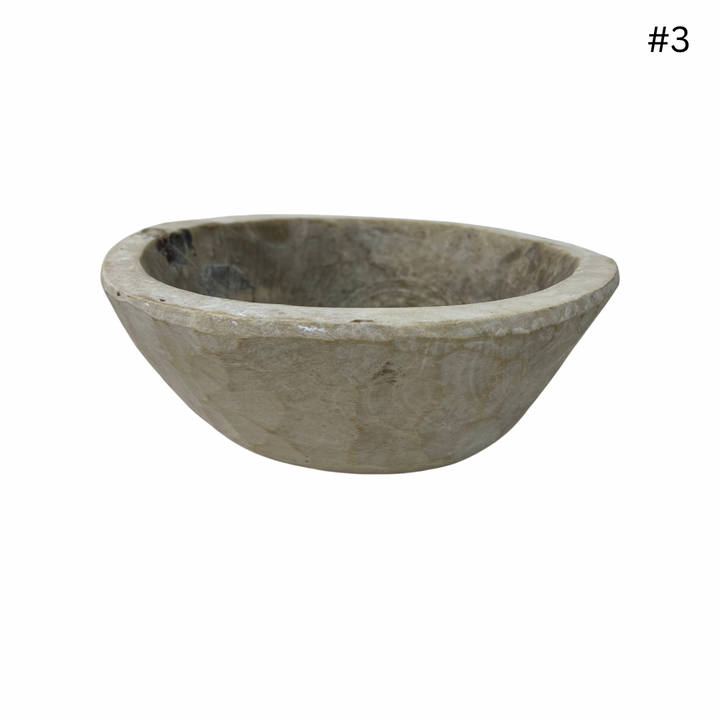 Vintage Indian Wooden Bowl - Small