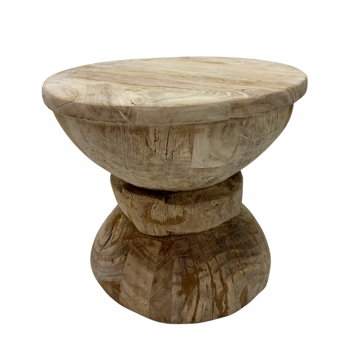 'Sahana' Vintage Indian Ukhali Stool