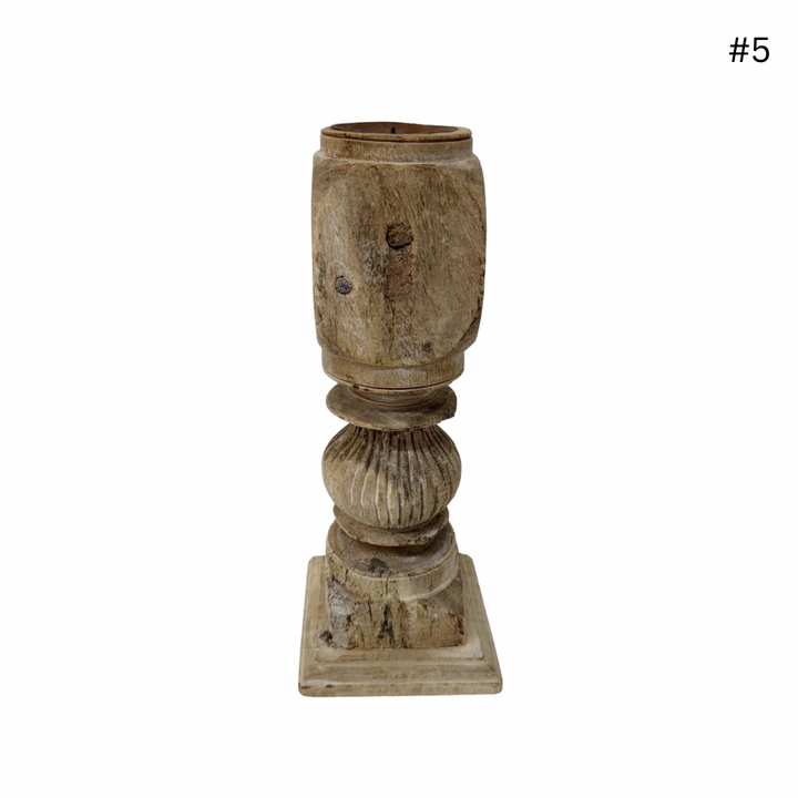 Vintage Indian Candle Stand