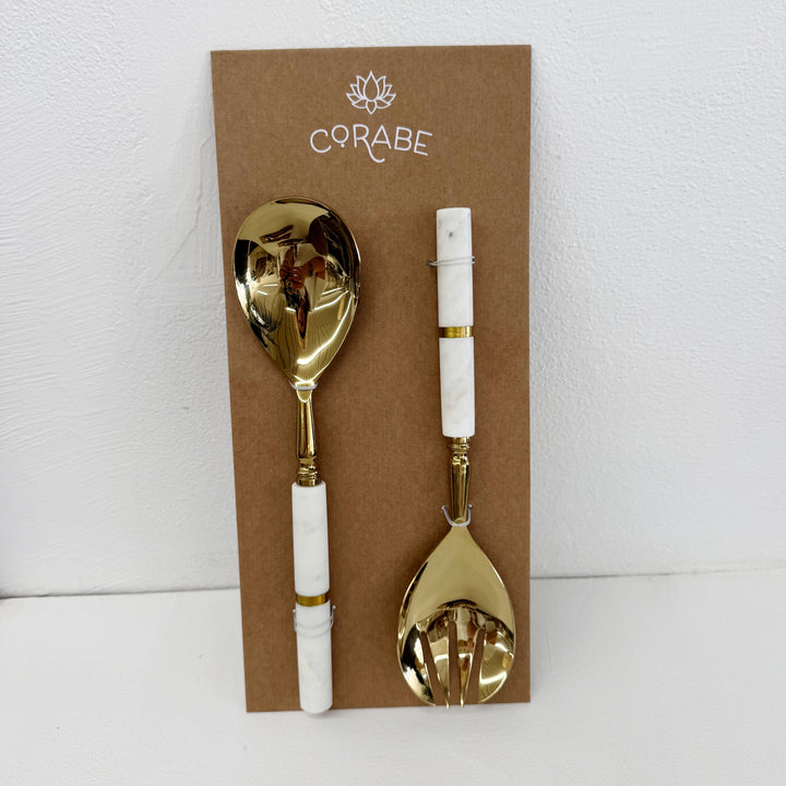 'Clara' Salad Servers