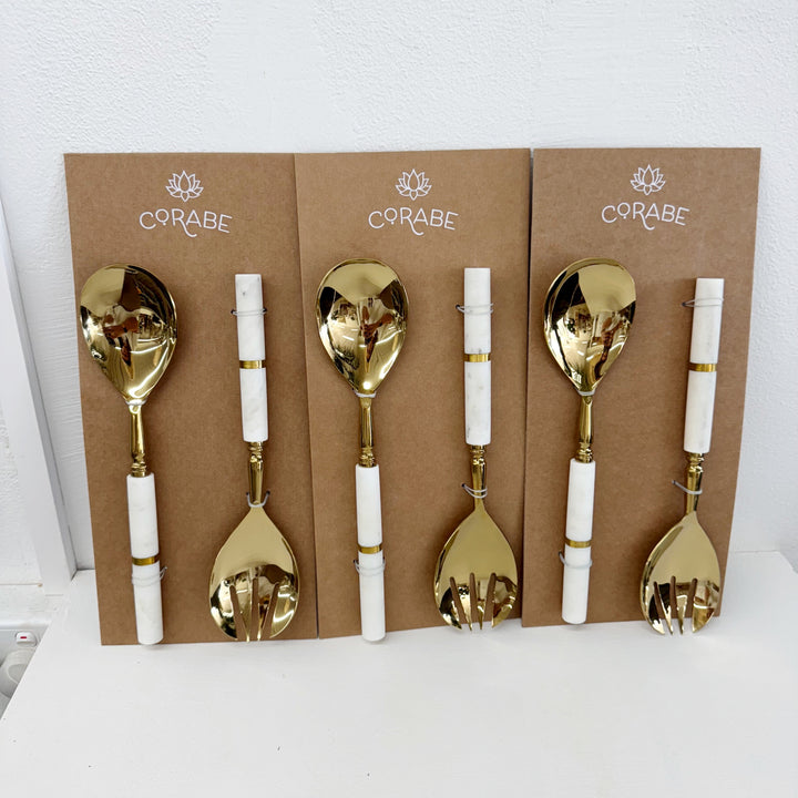 'Clara' Salad Servers
