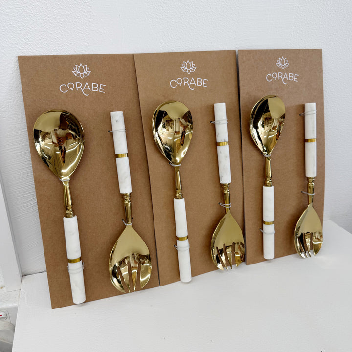 'Clara' Salad Servers