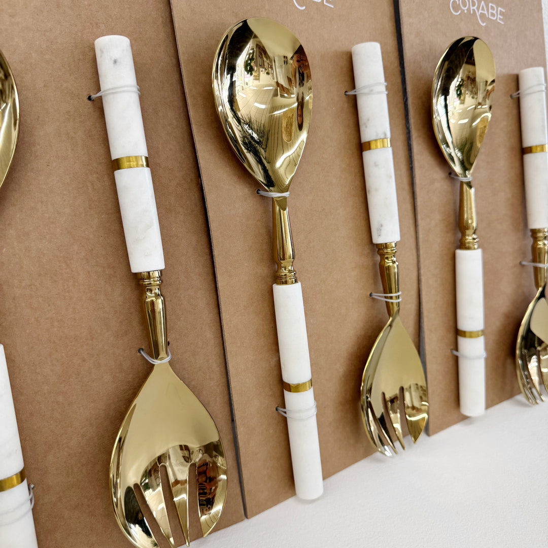 'Clara' Salad Servers