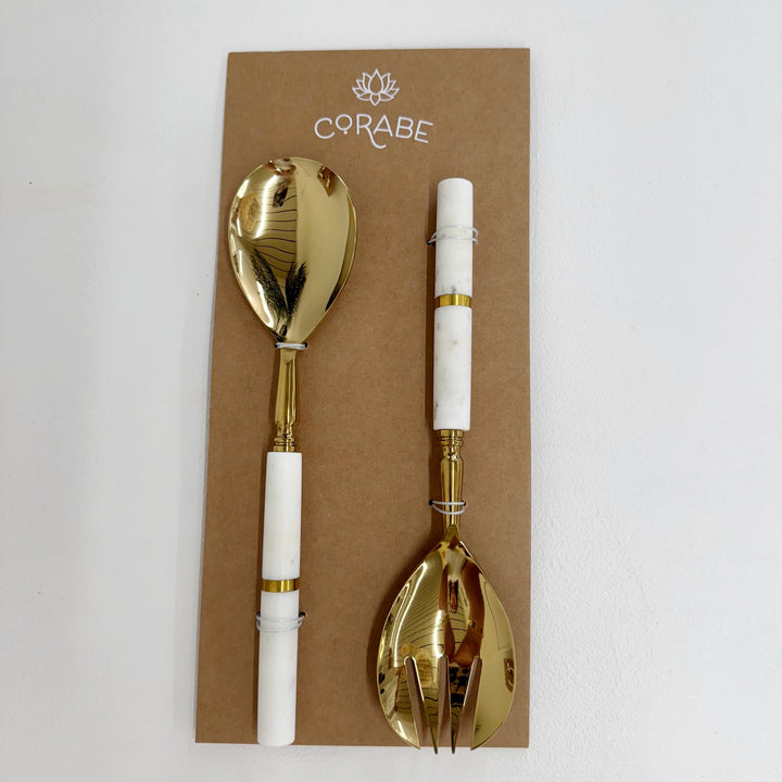 'Clara' Salad Servers