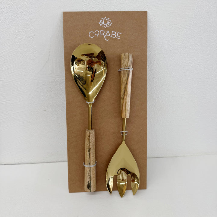 'Alba' Salad Servers