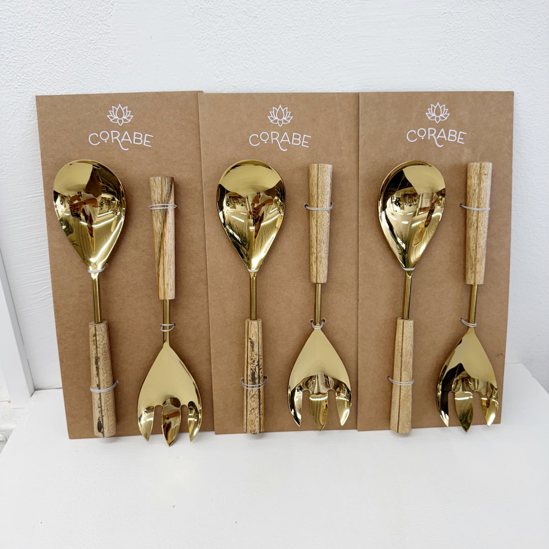 'Alba' Salad Servers