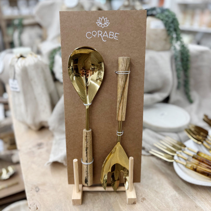 'Alba' Salad Servers