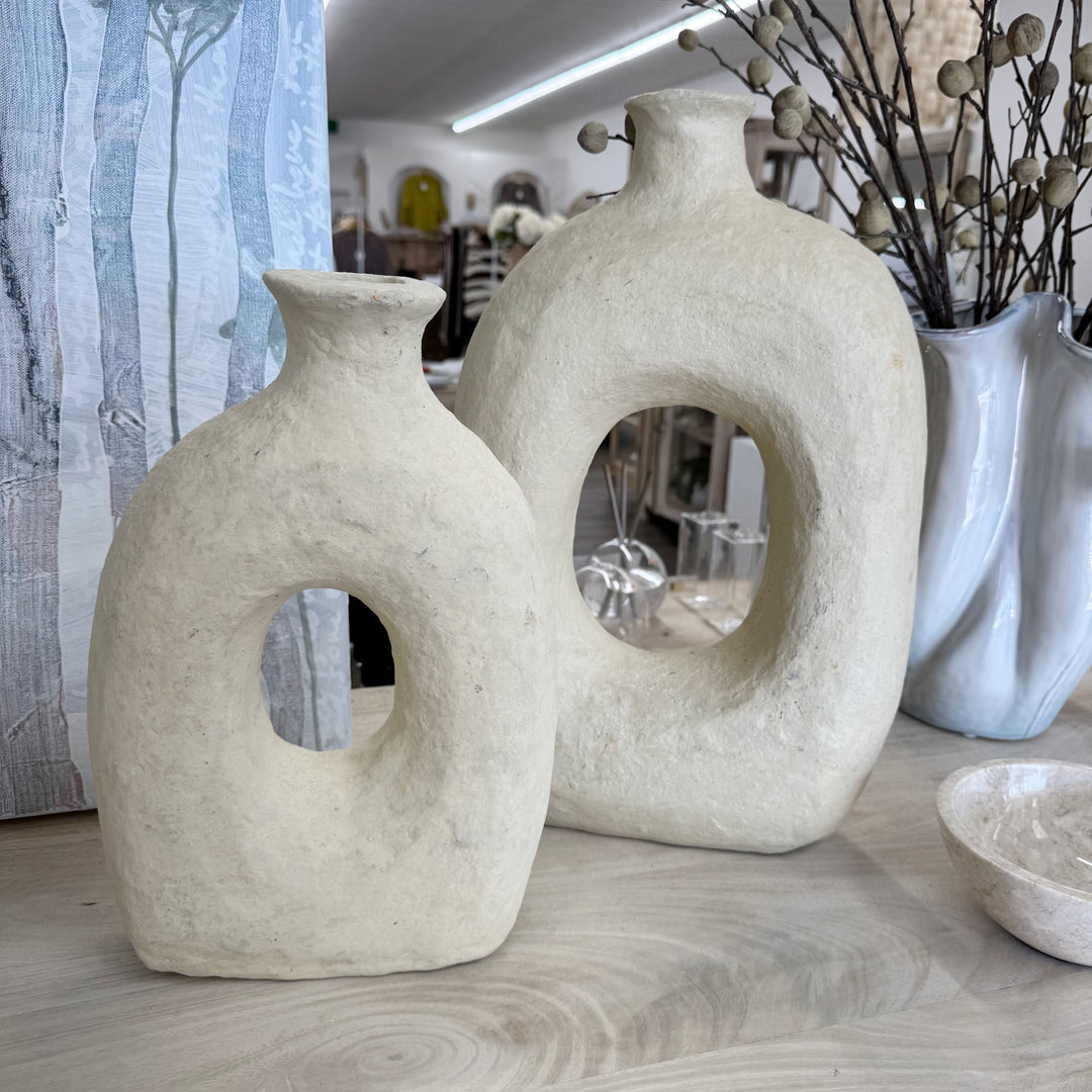 'Tala' Paper Mache Pot - Small