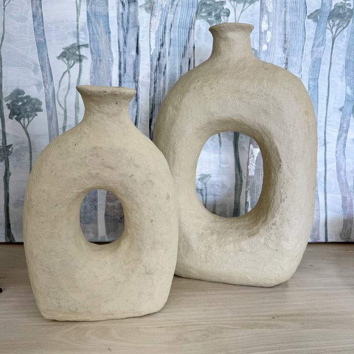 'Tala' Paper Mache Pot - Large