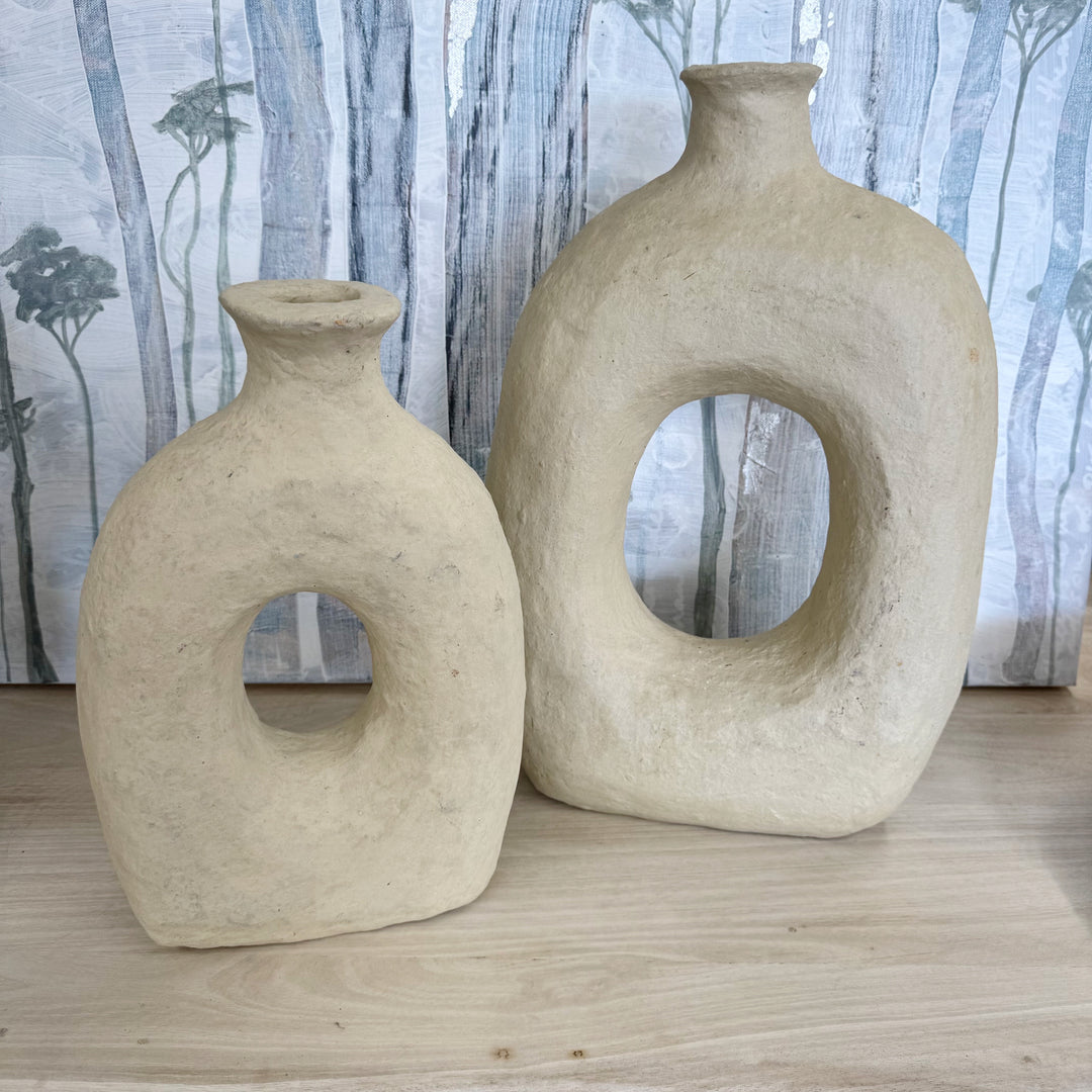 'Tala' Paper Mache Pot - Large