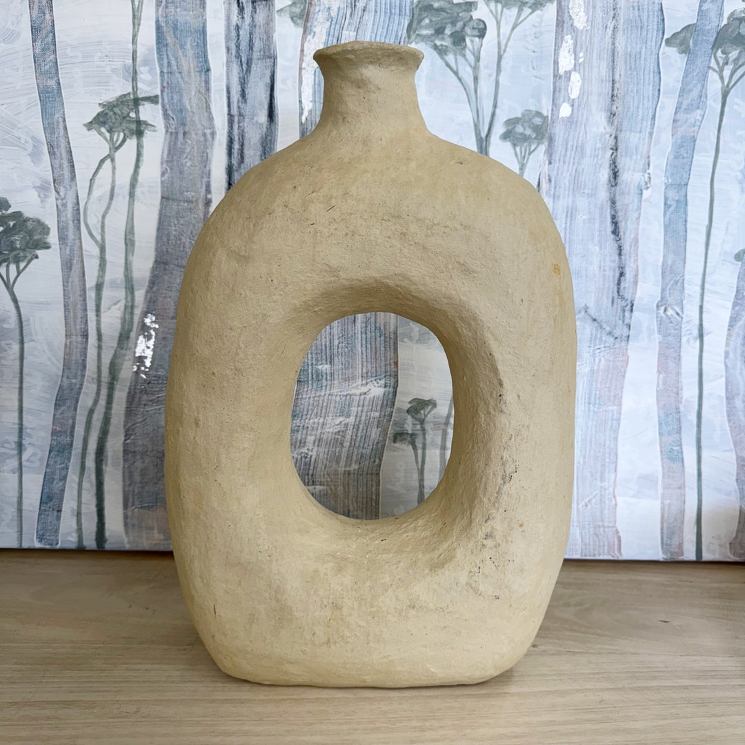 'Tala' Paper Mache Pot - Large