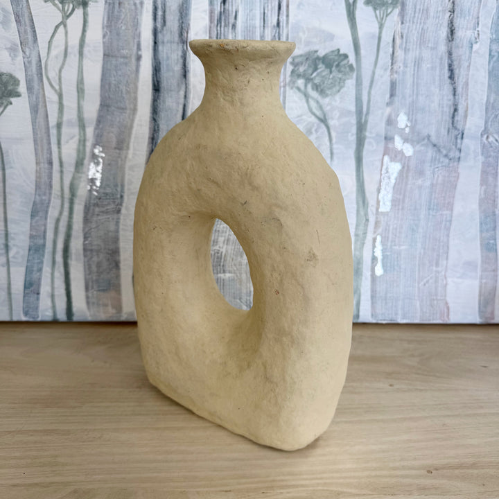 'Tala' Paper Mache Pot - Small