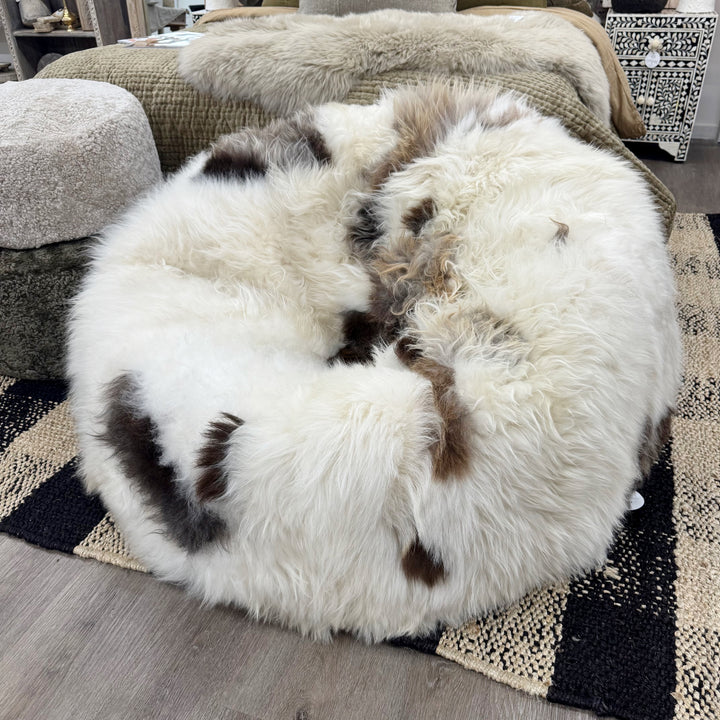 'Elowen' Sheepskin Long Wool Bean Bag
