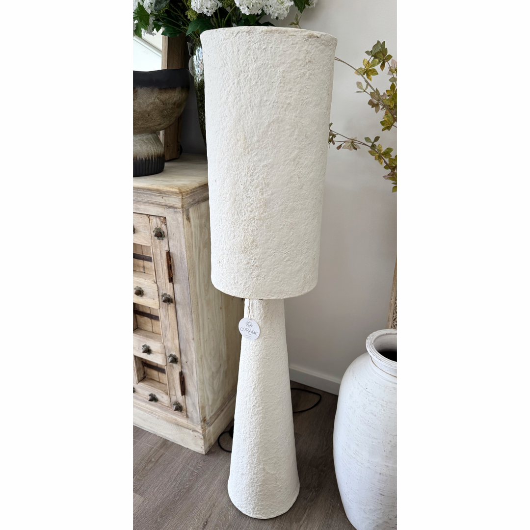 'Ossa' Floor Lamp - Ivory