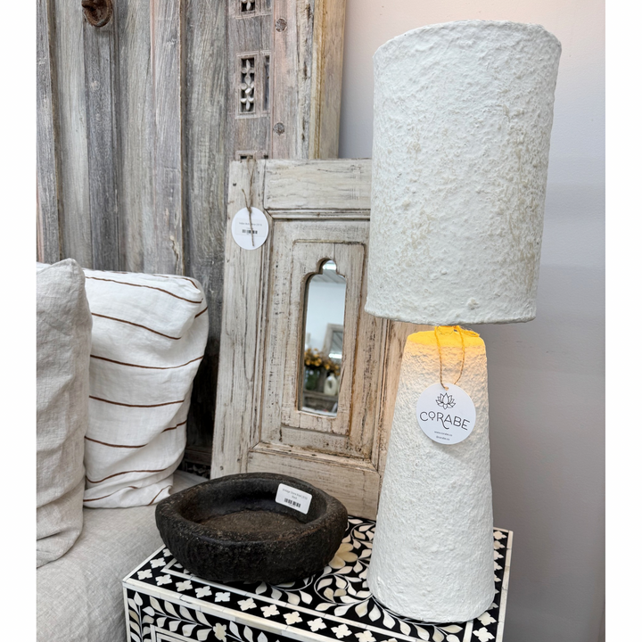 'Ossa' Table Lamp - Ivory