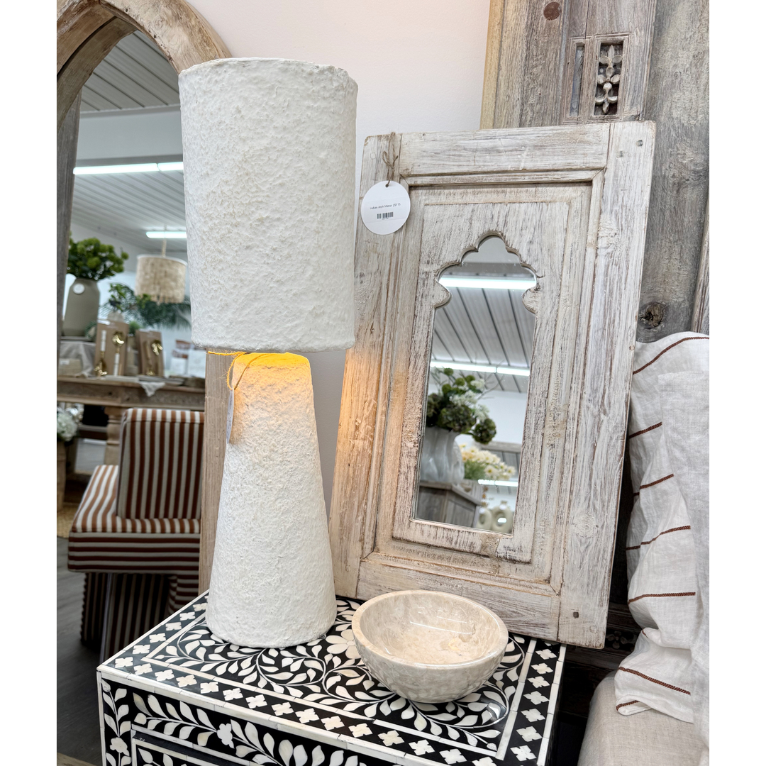 'Ossa' Table Lamp - Ivory