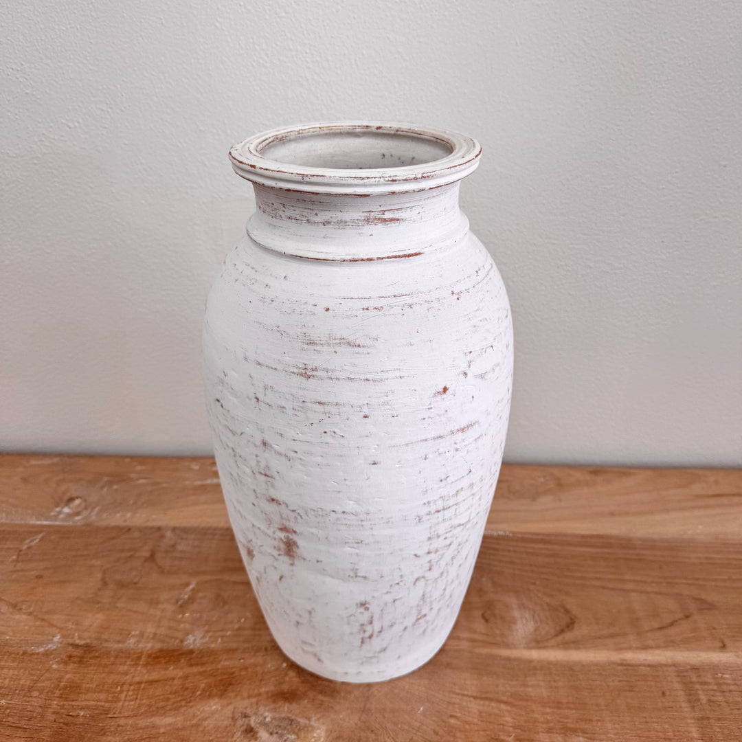 Elio Clay Vase - Short