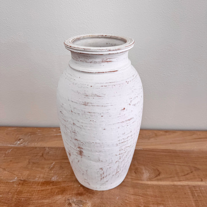 Elio Clay Vase - Short