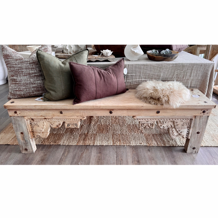 'Adah' Vintage Indian Benchseat