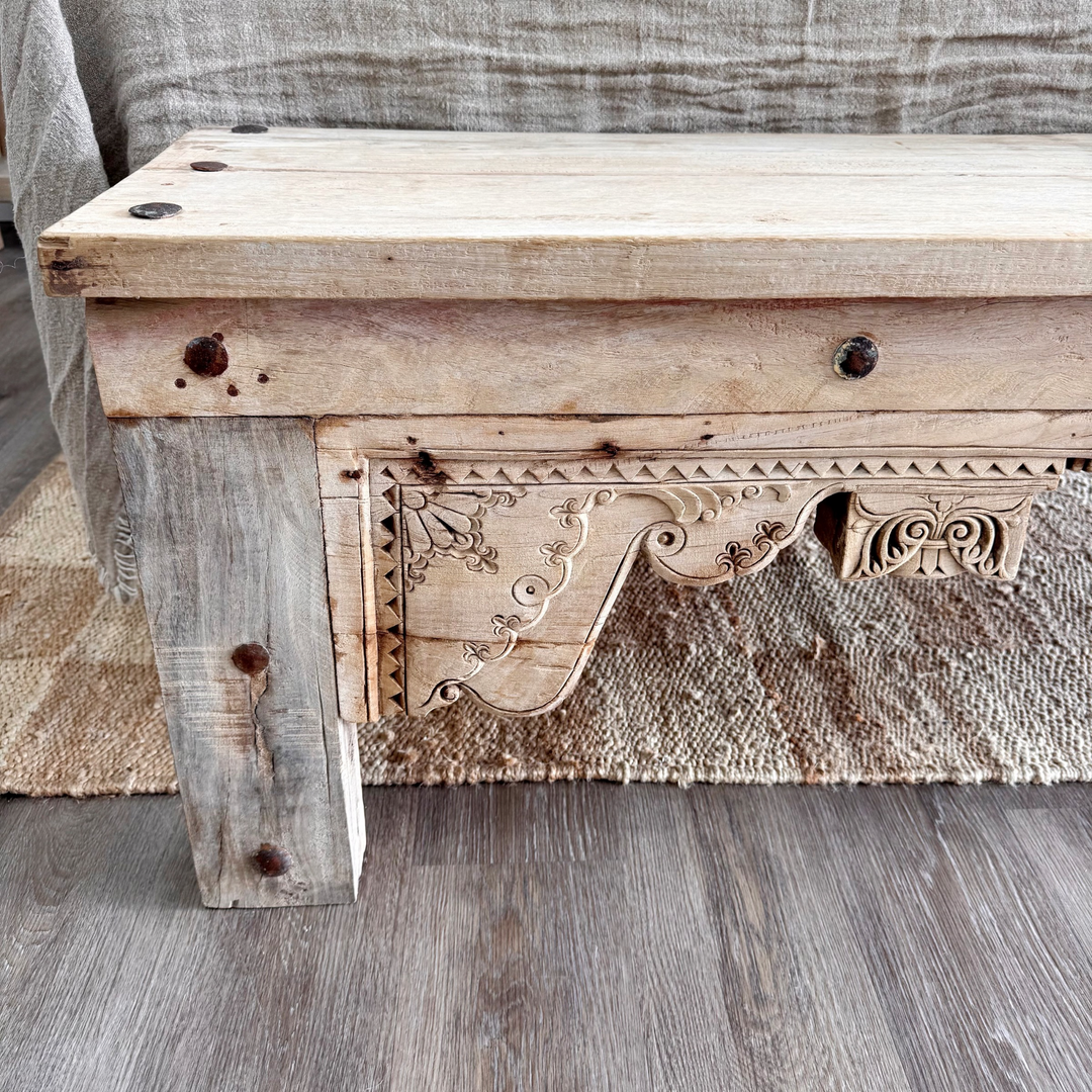 'Adah' Vintage Indian Benchseat