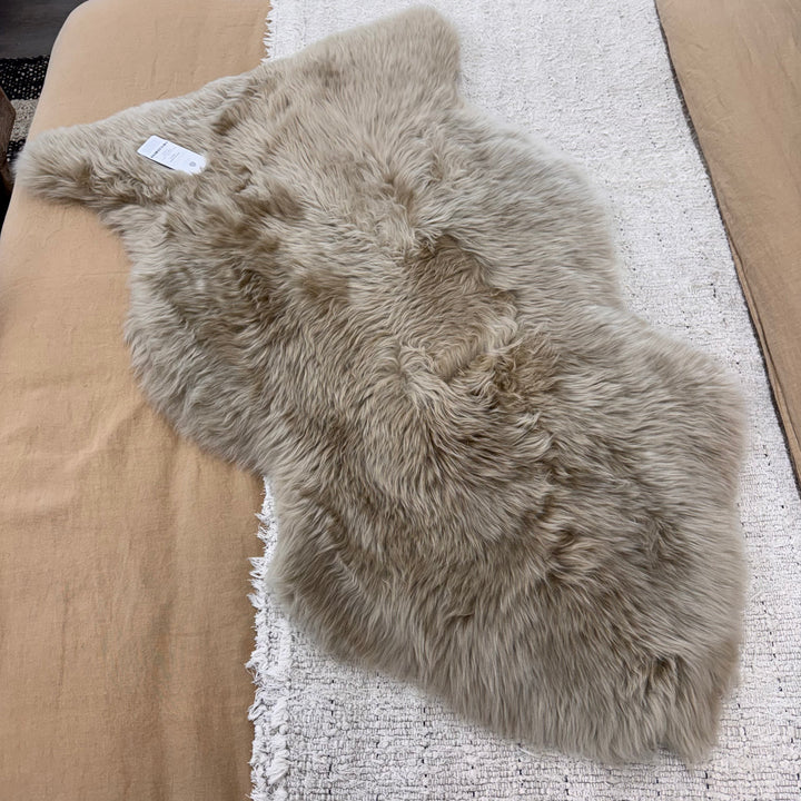 Rug Long Wool 105cm - Butterscotch