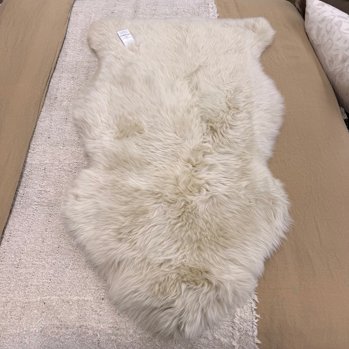 Rug Long Wool 105cm - Frappe
