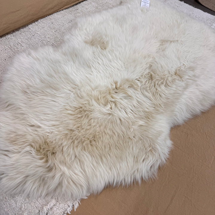 Rug Long Wool 105cm - Frappe