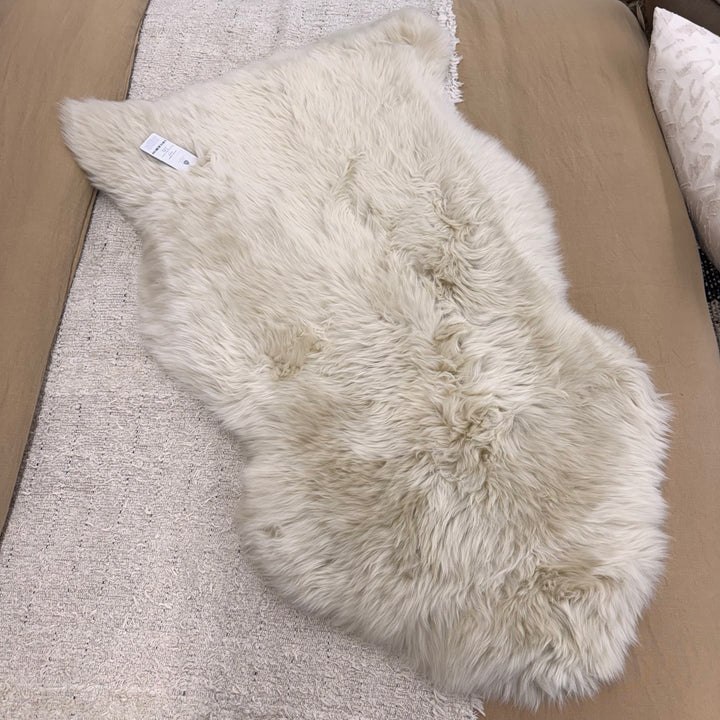 Rug Long Wool 105cm - Frappe
