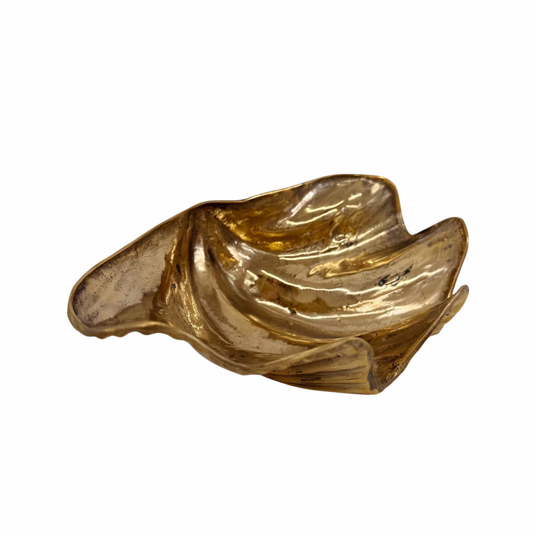 Brass Clam Bowl