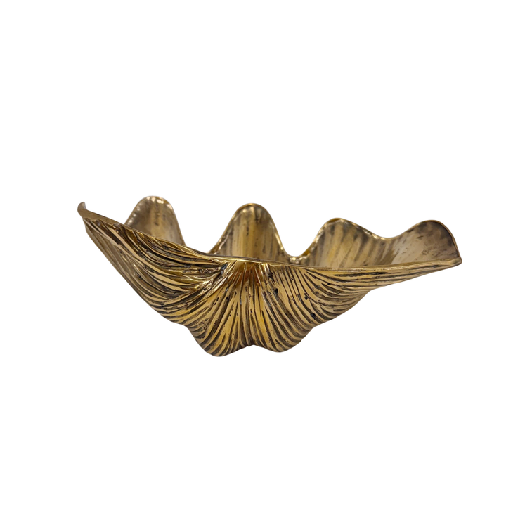 Brass Clam Bowl