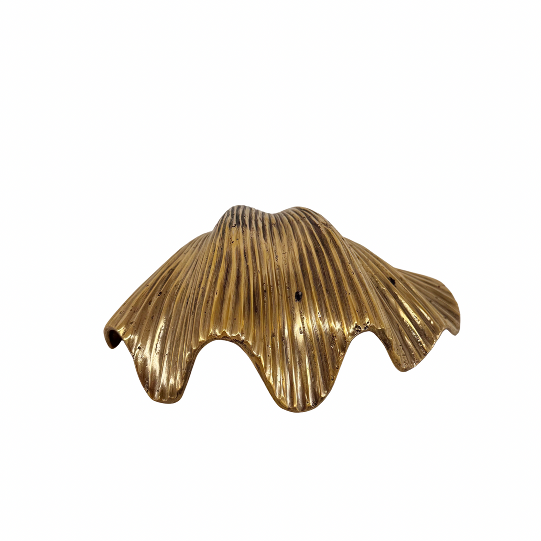 Brass Clam Bowl