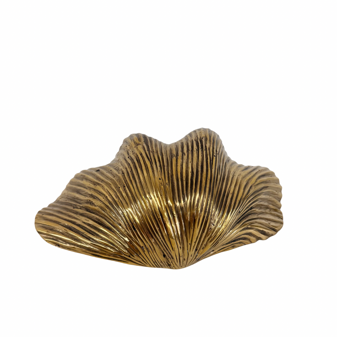 Brass Clam Bowl