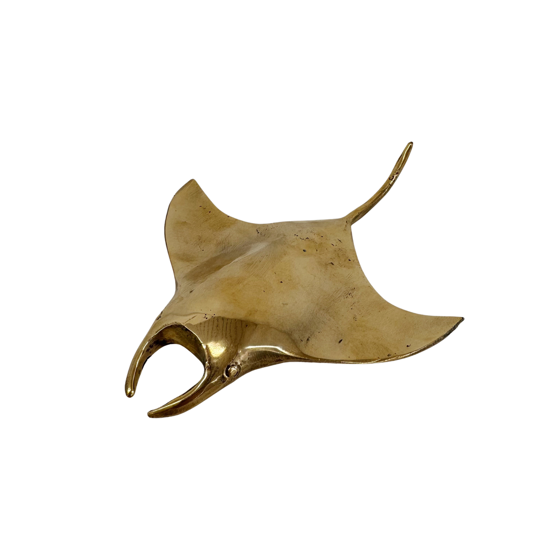 Brass Manta Ray