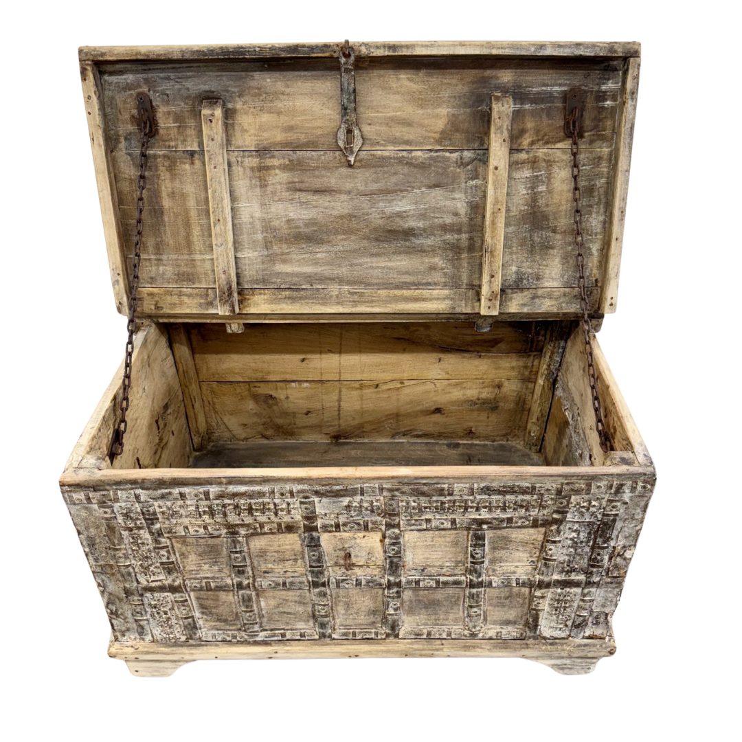 'Reya' Vintage Indian Storage Chest