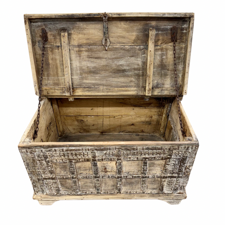'Reya' Vintage Indian Storage Chest