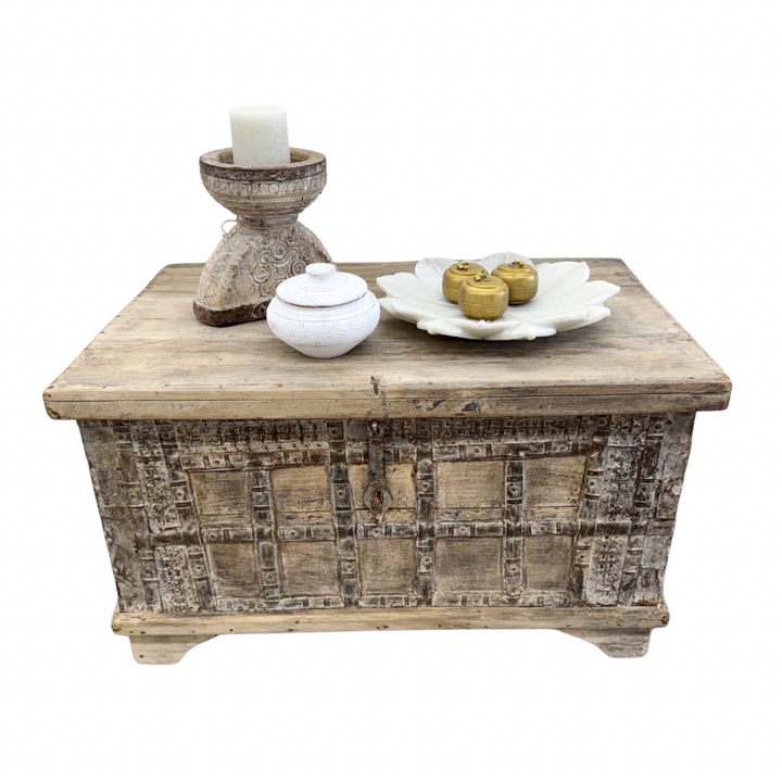 'Reya' Vintage Indian Storage Chest