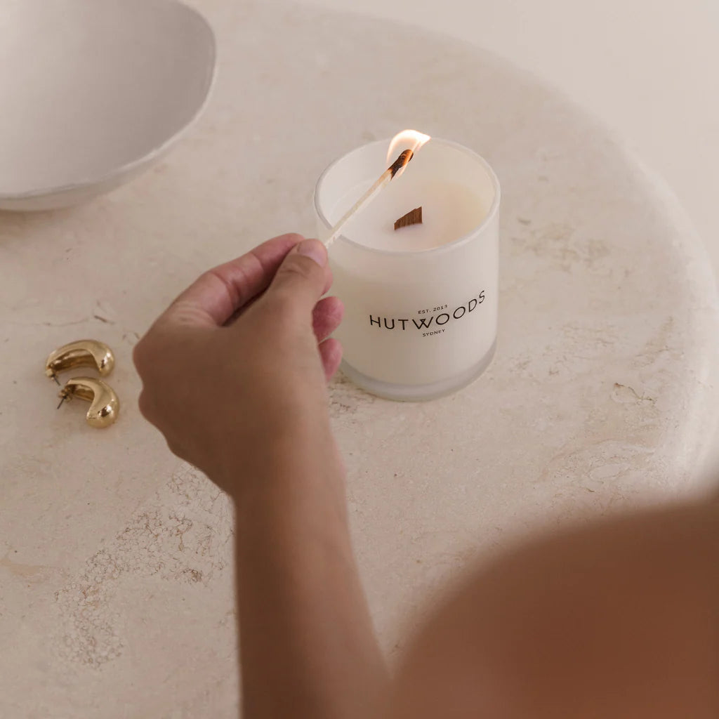 Fresh Fig & Bamboo Candle - Hutwoods